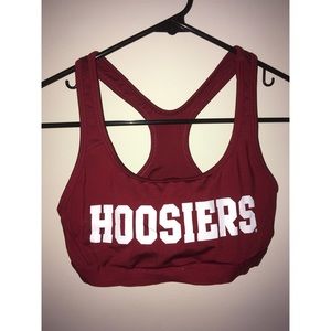 PINK Hoosiers Sports Bra